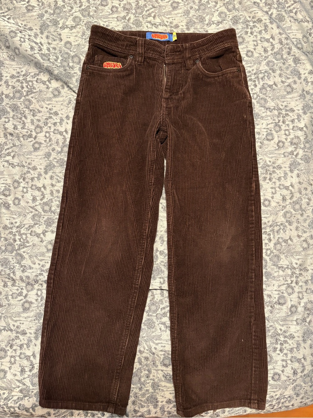 Empyre Burgundy Corduroy Boys Pants